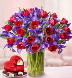 Tulips and Iris of Love