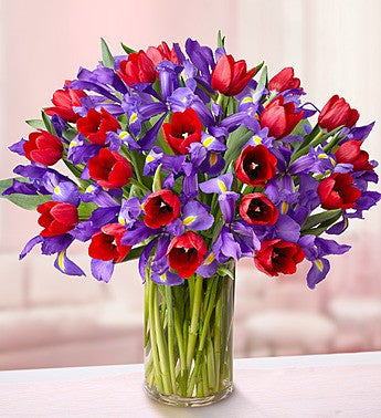 Tulips and Iris of Love