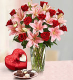 Rosey Marriage of Lilies