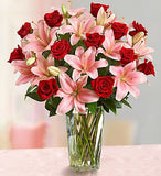 Rosey Marriage of Lilies
