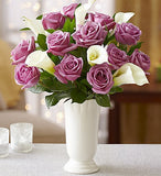 A Tribute of Calla Lilies and Roses