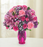 Vivacious Purple and Pink Bouquet