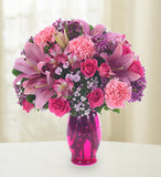 Vivacious Purple and Pink Bouquet