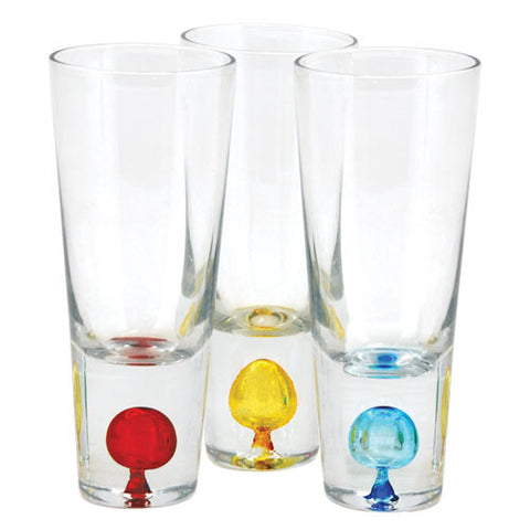 Colored Bubble Shot Glasses