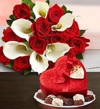 Red and White Floral Delight