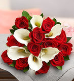 Red and White Floral Delight