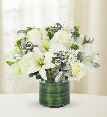 White Holiday Arrangement