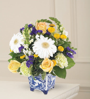 Peace in Blue and White