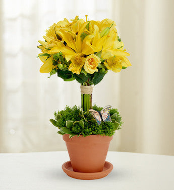 Yellow Floral Tree