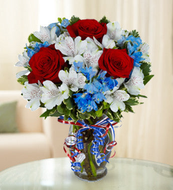 Red, White and Blooms