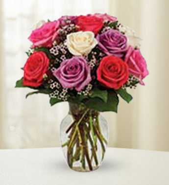 Pastel Rose Arrangement