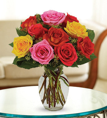 Vibrant Colored Roses