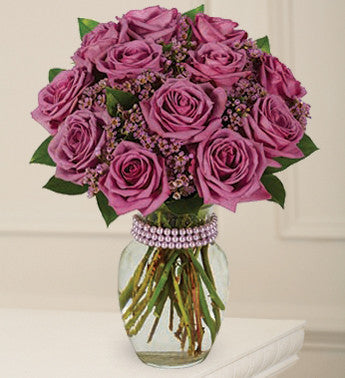 Purple Rain Rose Bouquet