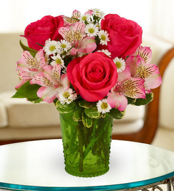 Red and White Rose Delight