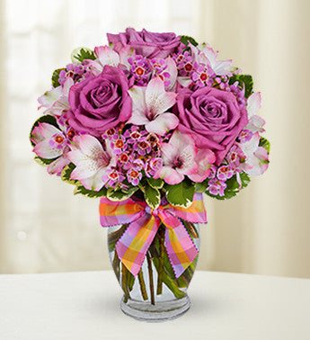 Lavender Rose Charm