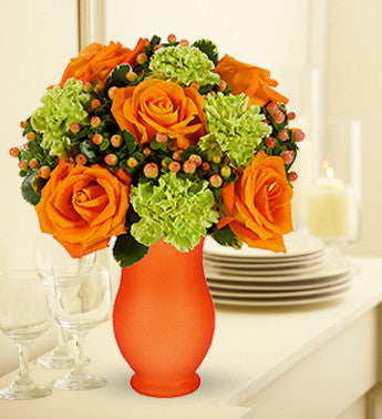 Rose Symphony in Orange