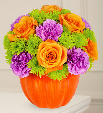 Halloween Pumpkin Planter