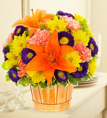 Country Garden Daisies and Carnations