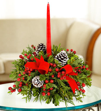 Berry Christmas Centerpiece