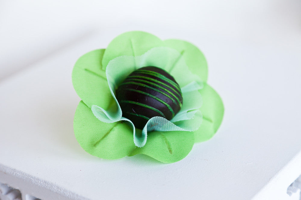 Green Round Truffle Wrapper
