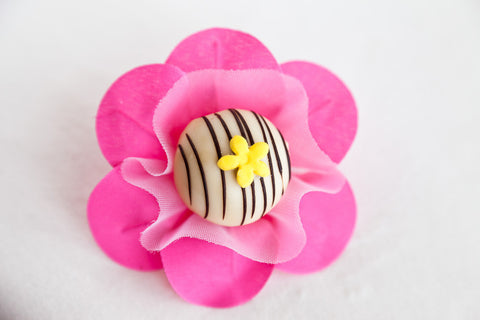 Hot Pink Truffle Wrapper