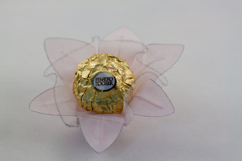Light Pink & Silver Truffle Wrapper