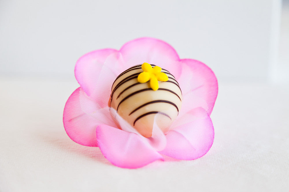 Pink Stained Truffle Wrapper