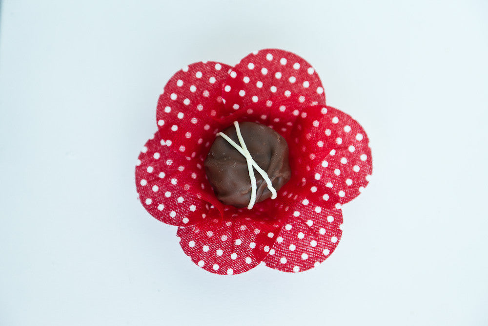 Polka Red & White Truffle Wrapper