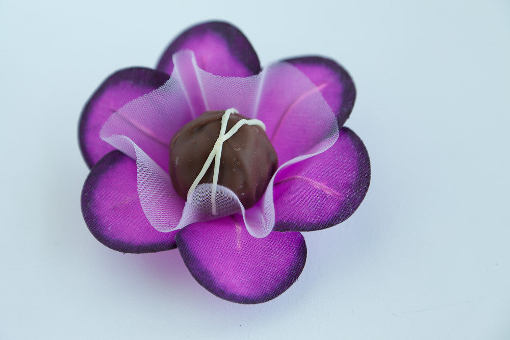 Violet Stained Truffle Wrapper