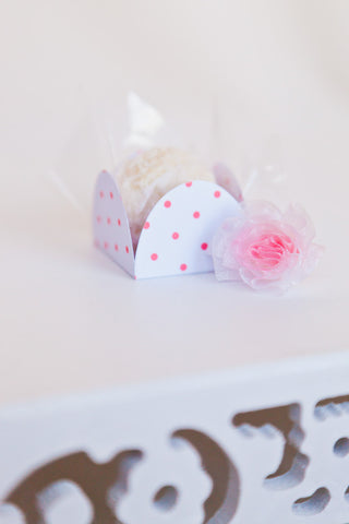Polka Pink Paper Box