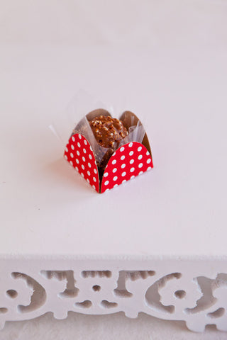 Polka Red & White Paper Box