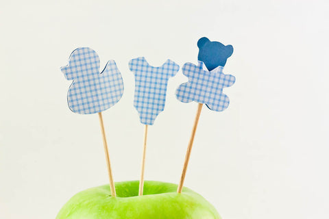 Bear & Friends (Baby Blue) Toppers
