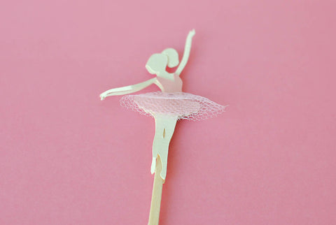 Ballerina (Pink) Toppers