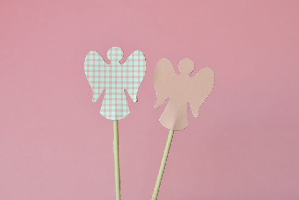 Pettit Angels (Pink & White) Toppers