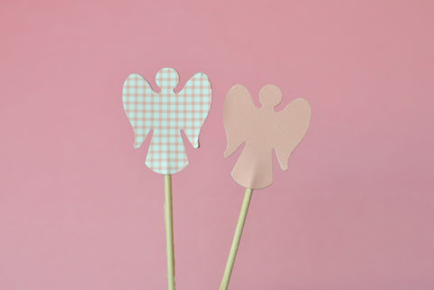 Pettit Angels (Pink & White) Toppers