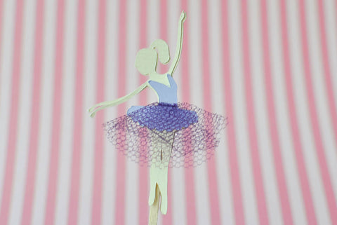 Ballerina (Purple) Toppers