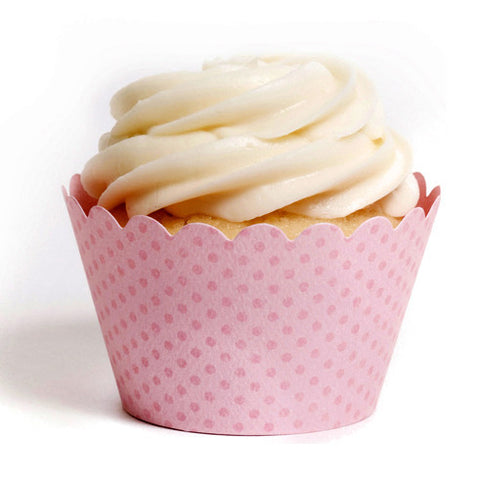 Baby Pink Cupcake Wrapper