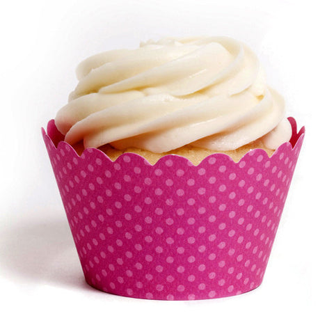 Fuchsia Cupcake Wrapper