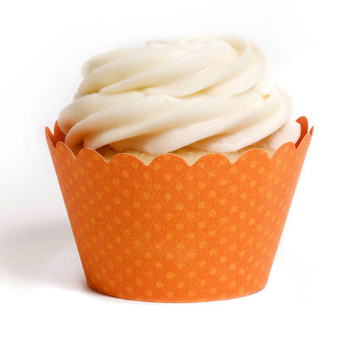 Orange Cupcake Wrapper