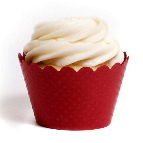 Red Cupcake Wrapper