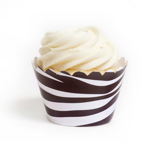 Zebra Cupcake Wrapper