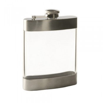 Clear Acrylic Flask